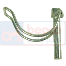 , Linkage, Linkage and lifting, Miscellaneous accessories, Locking pin tube, , , 68/8151-080, , 0.04 kg