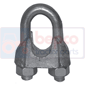 WIRE ROPE CLIP (10) 3 MM, Linkage, Linkage and lifting, Miscellaneous accessories, Wire rope clip