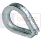 WIRE ROPE THIMBLE (10) 4 mm, Linkage, Linkage and lifting, Miscellaneous accessories, Wire rope thimble