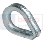 WIRE ROPE THIMBLE (10) 14 mm, Linkage, Linkage and lifting, Miscellaneous accessories, Wire rope thimble