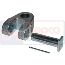 KNUCKLE END CAT 2/2, Linkage, Linkage and lifting, Link rod, Swivelling end, , KNUCKLE END CAT 2/2, 68/8172-4, , 0.00 kg