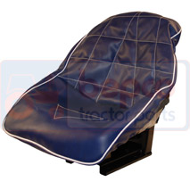 LOW BACK REST COVER Lg:400mm-Lg backrest:300mm-Lg base:300mm, Fiat, Body parts, cab accessories, seats, Seat, Cushion and cover, , LOW BACK REST COVER Lg:400mm-Lg backrest:300mm-Lg base:300mm, 61/831-17, , 0.05 kg