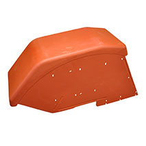 LH MUDGUARD LESS CAB, Case-IH, Body parts, cab accessories, seats, Body parts, Fender, , LH MUDGUARD LESS CAB, 25/844-250LH, , 0.00 kg