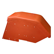 RH MUDGUARD LESS CAB, Case-IH, Body parts, cab accessories, seats, Body parts, Fender, , RH MUDGUARD LESS CAB, 25/844-250RH, , 0.00 kg