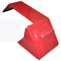 MUDGUARD POLYESTER VERSION, Case-IH, 56 - 1056, Body parts, cab accessories, seats, Body parts, Fender, 3405810R1, , MUDGUARD POLYESTER VERSION, 25/844-44RH, 3405810R1, , 7.10 kg