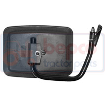 REAR VIEW MIRROR , Merlo, Body parts, cab accessories, seats, Mirror, Complete mirror, 182168, , REAR VIEW MIRROR , 44/850-18, 182168, , 1.04 kg