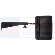 COMPLETE MIRROR LH, Landini, Virsbūves daļas, kabīne, sēdekļi, Spogulis, Spogulis komplektā, 3661369M91, , COMPLETE MIRROR LH, 31/850-42, 3661369M91, , 2.60 kg