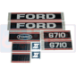 EMBLEM SET 6710         , Ford, 10 - 6710