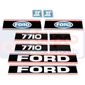 EMBLEM SET 7710         , Ford, 10 - 7710