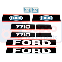 EMBLEM SET 7710 , Ford, Body parts, cab accessories, seats, Body parts, Decal and emblem, , EMBLEM SET 7710 , 24/860-101, , 0.22 kg