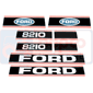 EMBLEM SET 8210         , Ford, 10 - 8210