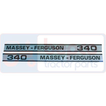 DECAL , Massey Ferguson, Body parts, cab accessories, seats, Body parts, Decal and emblem, 3900562M91, , DECAL , 30/860-106, 3900562M91, , 0.09 kg