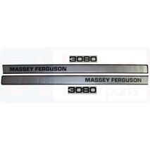 DECAL SET , Massey Ferguson, Body parts, cab accessories, seats, Body parts, Decal and emblem, 3900346M91, , DECAL SET , 30/860-119, 3900346M91, , 0.13 kg