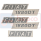 DECAL SET         , Fiat, Classique - 1880DT