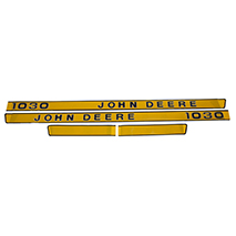 DECAL SET , John Deere, Body parts, cab accessories, seats, Body parts, Decal and emblem, , DECAL SET , 26/860-250, , 0.05 kg