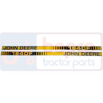 DECAL JD1840F , John Deere, Body parts, cab accessories, seats, Body parts, Decal and emblem, , DECAL JD1840F , 26/860-279, , 0.03 kg