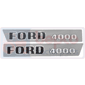 EMBLEM SET 4000 -/68         , Ford, 00 - 4400