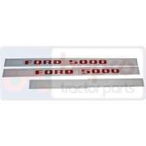 5000 EMBLEM KIT , Ford, Body parts, cab accessories, seats, Body parts, Decal and emblem, , 5000 EMBLEM KIT , 24/860-38, , 0.08 kg