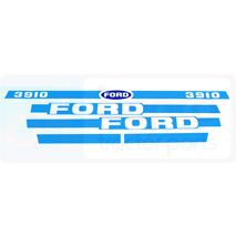 EMBLEM SET 3910 , Ford, Body parts, cab accessories, seats, Body parts, Decal and emblem, , EMBLEM SET 3910 , 24/860-51, , 0.15 kg