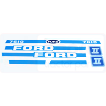 EMBLEM SET 7610 WC , Ford, Body parts, cab accessories, seats, Body parts, Decal and emblem, 83928797, EBPN16605LA, , EMBLEM SET 7610 WC , 24/860-63, 83928797, EBPN16605LA, , 0.15 kg