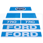 7710 EMBLEM KIT         , Ford, 10 - 7710