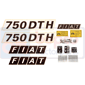 DECAL SET , Fiat, Classique - 750, Body parts, cab accessories, seats, Body parts, Decal and emblem