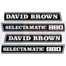 EMBLEM SET , David Brown, Body parts, cab accessories, seats, Body parts, Decal and emblem, K962479, , EMBLEM SET , 20/860-80, K962479, , 0.10 kg