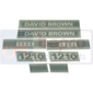 EMBLEM SET , David Brown, Body parts, cab accessories, seats, Body parts, Decal and emblem