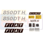 DECAL SET 850 , Fiat, Classique - 850, Body parts, cab accessories, seats, Body parts, Decal and emblem