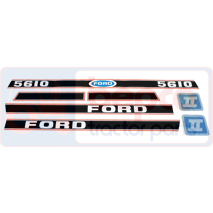 EMBLEM SET 5610 , Ford, Body parts, cab accessories, seats, Body parts, Decal and emblem, , EMBLEM SET 5610 , 24/860-98, , 0.14 kg