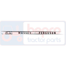 MF EMBLEM (DECAL) , Massey Ferguson, Body parts, cab accessories, seats, Body parts, Decal and emblem, 1861844M1, 1865029M1, 1865461M1, 3406973M91, , MF EMBLEM (DECAL) , 30/861-6, 1861844M1, 1865029M1, 1865461M1, 3406973M91, , 0.03 kg