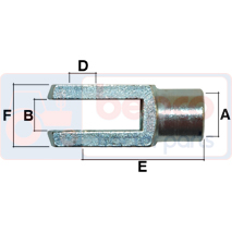 BALL JOINT, Universālie aksesuāri, Virsbūves daļas, kabīne, sēdekļi, Gāzes cilindrs, Piederumi, , BALL JOINT, 70/877-20, , 0.00 kg