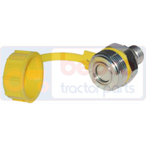 MALE COUPLER , Ford, distribution-couplers-screw jacks, Quick couplings, To screw for agriculture (male part), , MALE COUPLER , 69/901-4, , 0.22 kg