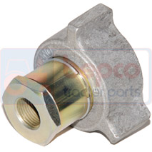 DOWTY FEMALE HALF , Fiat, Classique - 580, distribution-couplers-screw jacks, Quick couplings, Exactor couplers - Dowty (female part), 646663M91, , DOWTY FEMALE HALF , 69/902-1, 646663M91, , 0.23 kg