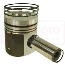 PISTON WITH RINGS , Deutz, Engine and components, Pistons-Ring sets-Liners, Piston and ring, 04158391, , PISTON WITH RINGS , 21/90669600, 04158391, , 2.00 kg