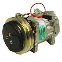 AIR CONDITIONING COMPRESSOR , Massey Ferguson, Air conditioning system, components, Components, Compressors, 3157920, 3712528M2, 3782613M2, , AIR CONDITIONING COMPRESSOR , 82/9202-115, 3157920, 3712528M2, 3782613M2, , 7.84 kg