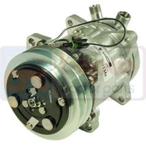 AIR CONDITIONING COMPRESSOR , JCB, Air conditioning system, components, Components, Compressors, 47742400, , AIR CONDITIONING COMPRESSOR , 82/9202-122, 47742400, , 7.80 kg