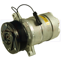 AIR CONDITIONING COMPRESSOR , John Deere, Air conditioning system, components, Components, Compressors, ER199558, , AIR CONDITIONING COMPRESSOR , 82/9202-134, ER199558, , 8.30 kg