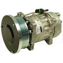 AIR CONDITIONING COMPRESSOR , New Holland, Air conditioning system, components, Components, Compressors, 89824775, 9824775, , AIR CONDITIONING COMPRESSOR , 82/9202-144, 89824775, 9824775, , 9.60 kg