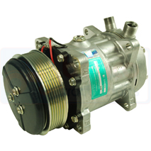 AIR CONDITIONING COMPRESSOR , New Holland, Air conditioning system, components, Components, Compressors, 82016157, , AIR CONDITIONING COMPRESSOR , 82/9202-150, 82016157, , 7.22 kg