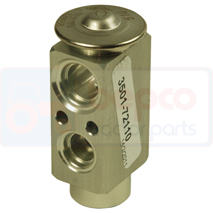 AIRCONDITIONING EXPANSION VALVE , Claas combines, Tucano - 340, Air conditioning system, components, Components, Expansion valves, 6258640, 82023542, , AIRCONDITIONING EXPANSION VALVE , 82/9202-535, 6258640, 82023542, , 0.18 kg