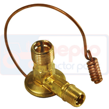 AIRCONDITIONING EXPANSION VALVE , Massey Ferguson, 300 - 399, Air conditioning system, components, Components, Expansion valves, 3478520M91, , AIRCONDITIONING EXPANSION VALVE , 82/9202-541, 3478520M91, , 0.17 kg