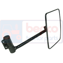 RH MIRROR , Hurlimann, Body parts, cab accessories, seats, Mirror, Complete mirror, 092341474, , RH MIRROR , 29/9234-147, 092341474, , 1.14 kg