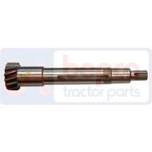 SHAFT , Massey Ferguson, 100 - 194S, Engine and components, Housing and Balancer unit, Counterbalance valve parts, 3117V003, 3637593M1, , SHAFT , 30/93-10, 3117V003, 3637593M1, , 1.41 kg