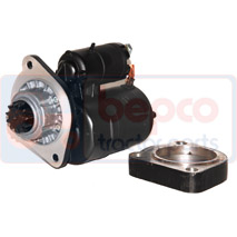 STARTER+FLANGE , Zetor, Electrical components, Starter, Starter, , STARTER+FLANGE , 62/930-171, , 0.00 kg