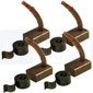 STARTER BRUSH SET , Deutz, Dxab - Dxab 85, Electrical components, Starter, Starter parts