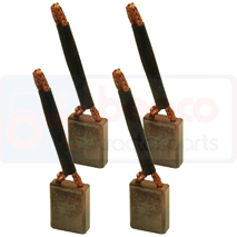 STARTER BRUSH SET, Massey Ferguson, 300 - 384AP(X), Elektriskās komponentes, Starteri, Starteru rezerves daļas, 1806001M1, 1810576M91, 1810743M91, 1887963M91, 3118371R91, 54244979, 54259517, 60600849, 83949369, E4NN11055AA, K964218, TAB118, , STARTER BRUSH SET, 62/933-3, 1806001M1, 1810576M91, 1810743M91, 1887963M91, 3118371R91, 54244979, 54259517, 60600849, 83949369, E4NN11055AA, K964218, TAB118, , 0.13 kg