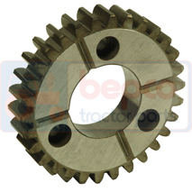 BALANCER GEAR , Massey Ferguson,  - 50HX-T, Engine and components, Housing and Balancer unit, Counterbalance valve parts, 31164581, 31164582, 37417471, 746694M1, , BALANCER GEAR , 30/94-6, 31164581, 31164582, 37417471, 746694M1, , 0.42 kg