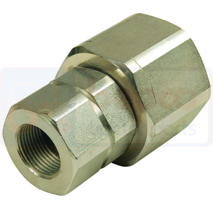 COUPLER QRSF 12-22 MFF, Merlo,  - Various, Hidrauliskie dalītāji, savienojumi, Ātrie savienojumi, Uzskrūvējams savienojums - GAZ, , COUPLER QRSF 12-22 MFF, 69/9466-8, , 0.50 kg