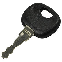 KEY , Case-IH, 85 - 585XL, Electrical components, Switch, Key and button, 1532382C1, 3399521R1, , KEY , 25/951-16, 1532382C1, 3399521R1, , 0.00 kg